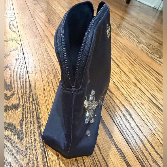 NWOT: Kate Spade Midnight Blue Starry Cosmetic Bag - Picture 5 of 9